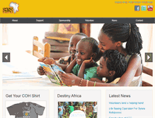 Tablet Screenshot of kampalachildren.org